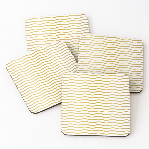Item preview, Golden wave pattern designed and sold by MustafaU6.