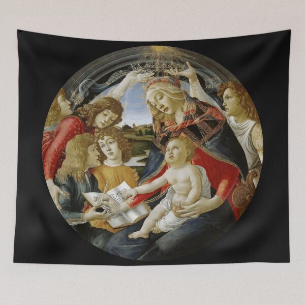 Item preview, Botticelli's "Madonna of the Magnificat" designed and sold by oko-designs.