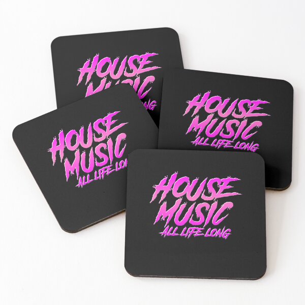 Item preview, House Music All Life Long EDM DJ Rave designed and sold by mBshirts.