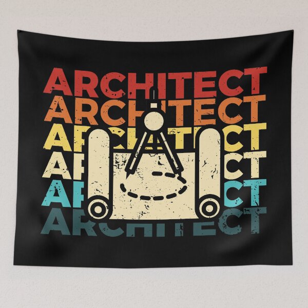 Item preview, Architecture Retro Architect Vintage designed and sold by NestaReign.
