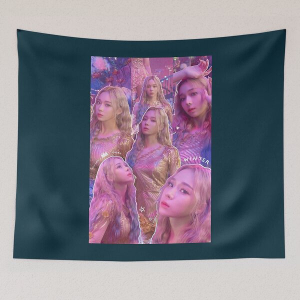 Item preview,   Aespa Winter Collage Photographic   designed and sold by Gl0ryclay.