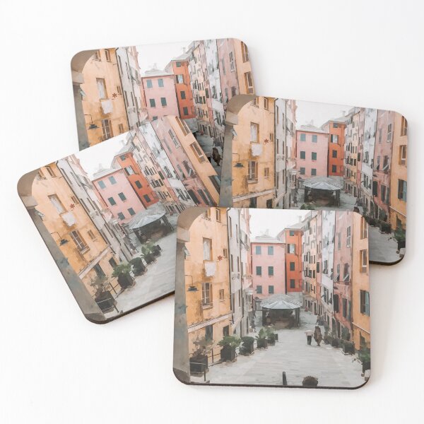 Item preview, Italian Street Scene - Watercolour Style designed and sold by WWWC2288.