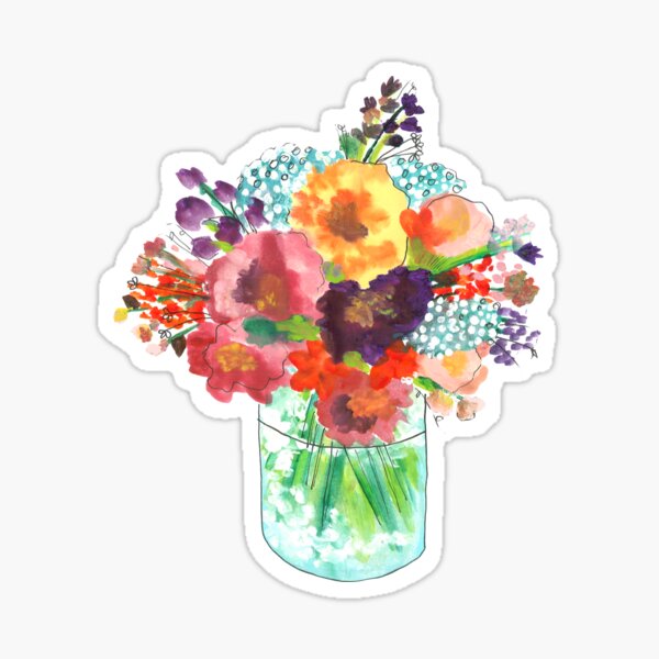 Item preview, A-mason Flowers designed and sold by kaylacrylics.