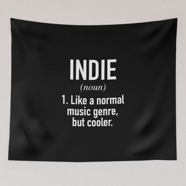 Item preview, Indie Music Defined Lightweight Sweatshirt designed and sold by allysonhat.