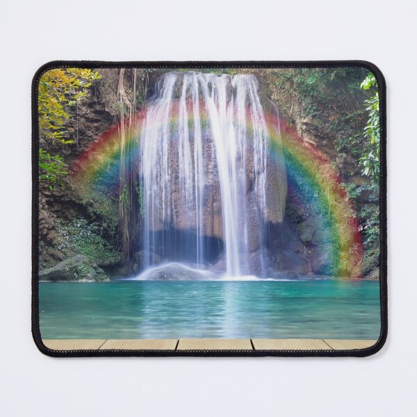 Item preview, Amazing Waterfall with Rainbow designed and sold by Luxxe87.