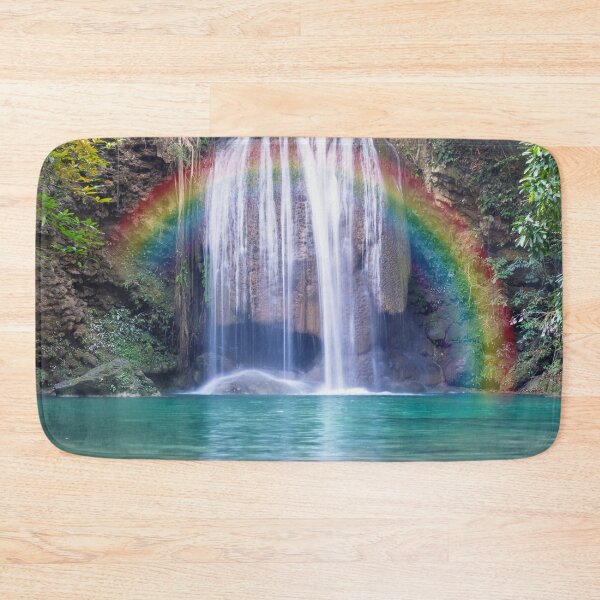 Artikelvorschau, Erstaunlicher Wasserfall mit Regenbogen entworfen und verkauft von Luxxe87.