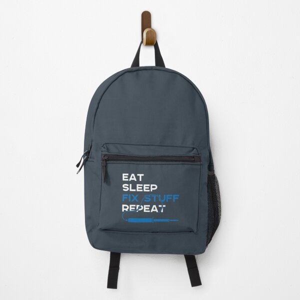 Item preview, Eat Sleep Fix Stuff Repeat       designed and sold by PurpleZebraDs.