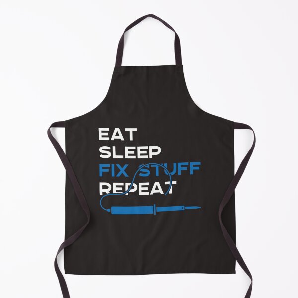 Item preview, Eat Sleep Fix Stuff Repeat designed and sold by PurpleZebraDs.