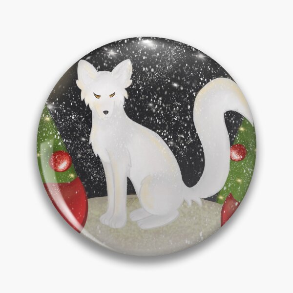 Item preview, Christmas Fox designed and sold by DancingFoxArt.