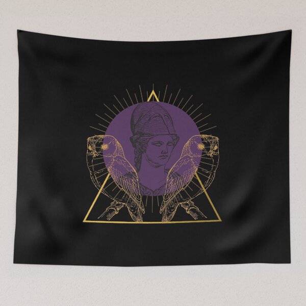 Item preview, Pallas Athena Minerva Owls Ancient Greek Classic Greek Mythology designed and sold by AmphoraGhost.