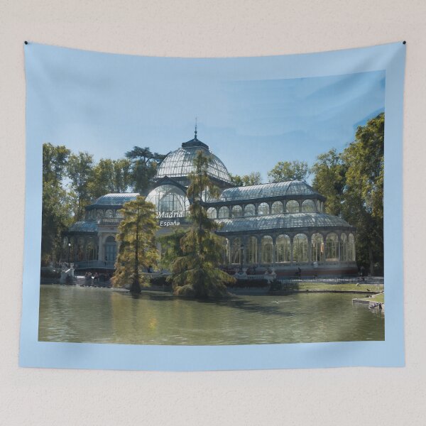 Item preview, Madrid, Spain -  Iconic Glass Building In Retiro Park designed and sold by leemcnut.