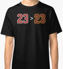 Jordan over James - 23 > 23 Classic T-Shirt