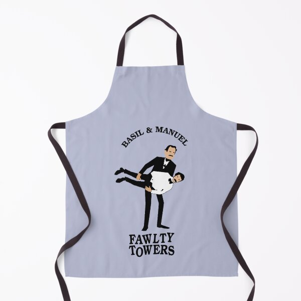 Item preview, Fawlty Towers - Basil & Manuel Funny Cartoon designed and sold by Tom Newberry.