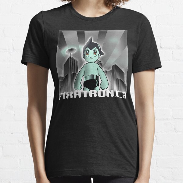 Astroboy Cityscape - Fixatron.ca Essential T-Shirt