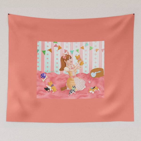 Item preview, Corgi Love designed and sold by DancingFoxArt.
