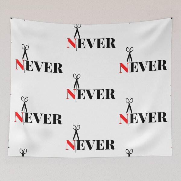 Item preview, Never Ever, Daily quote for your inspiration designed and sold by BlareBlare.