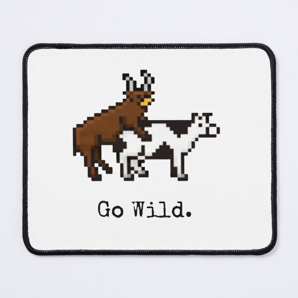 Item preview, COWS GO WILD PIXEL designed and sold by . OPAGANG.