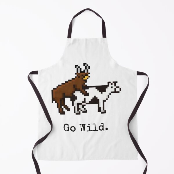 Item preview, COWS GO WILD PIXEL designed and sold by . OPAGANG.