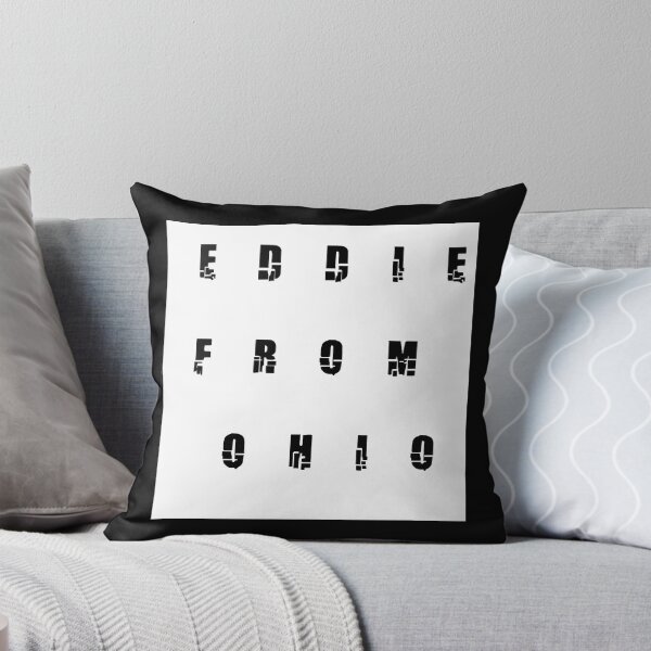 Item preview, Eddie From Ohio - stickers for you Chiffon Top designed and sold by TeeBTees.