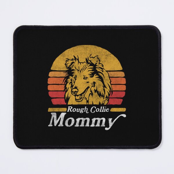 Item preview, Retro Vintage Rough Collie Mommy designed and sold by More Cute Dogs.