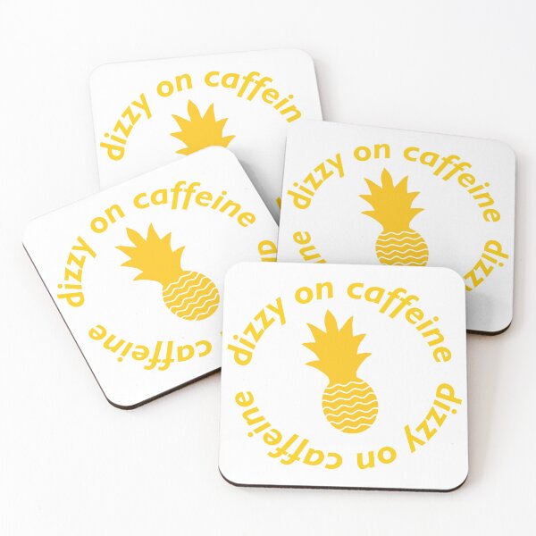 Item preview, Dizzy on Caffeine (white) designed and sold by NoirPineapple.