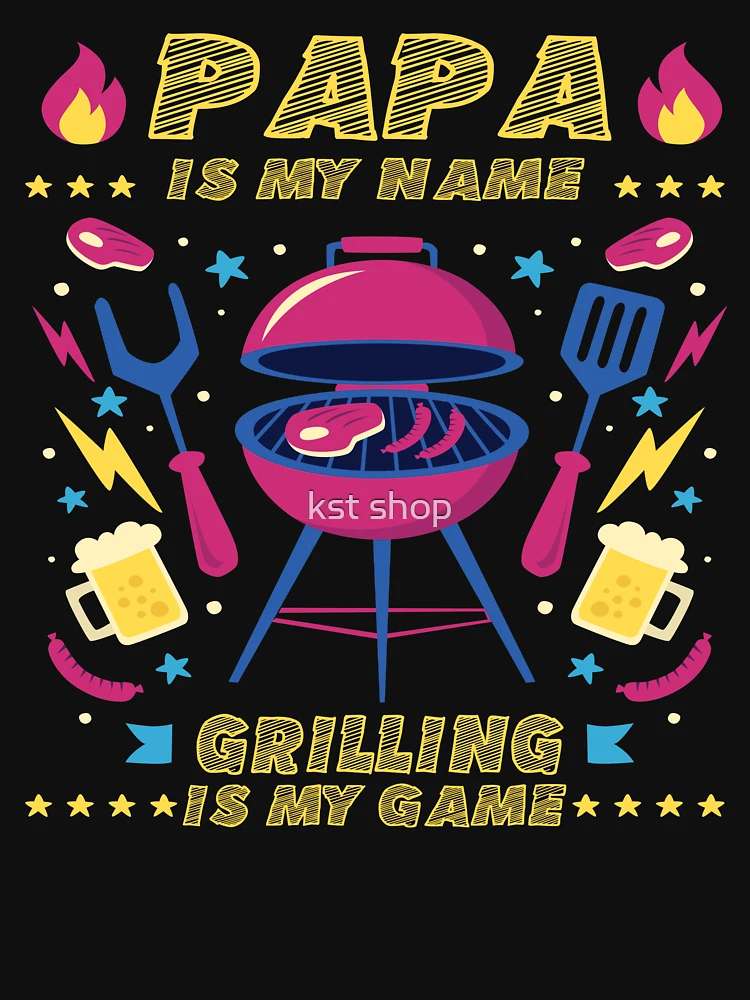 Funny Grilling T-Shirt, Meat Smoker T-shirt, Anniversary Gifts For Husband  Dad Grandpa, Gifts For Father, Birthday Gift For Men