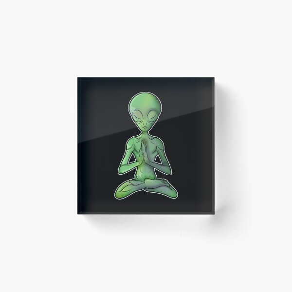 Item preview, Zen Alien Buddha Yoga  designed and sold by KayleeMcg89955.