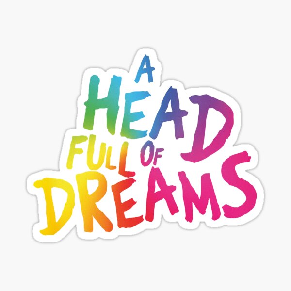 Coldplay, a head full of dreams colored vinyl