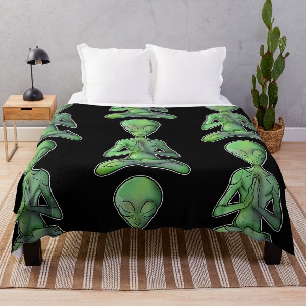 Item preview, Zen Alien Buddha Yoga designed and sold by KayleeMcg89955.