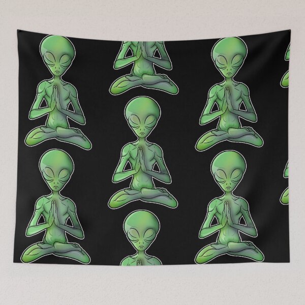 Item preview, Zen Alien Buddha Yoga  designed and sold by KayleeMcg89955.