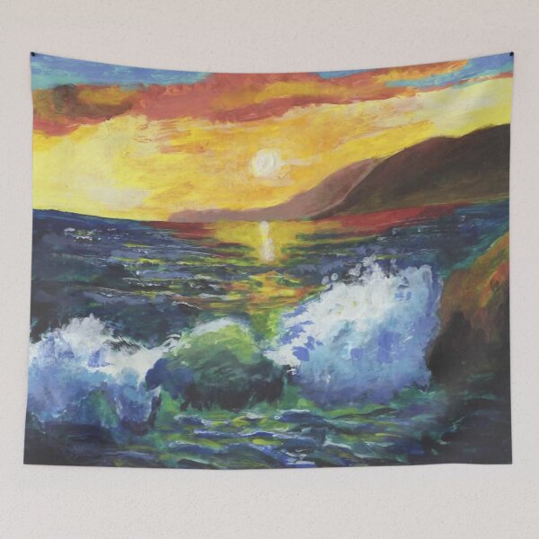 Item preview, Ocean sunset designed and sold by Treemonk.