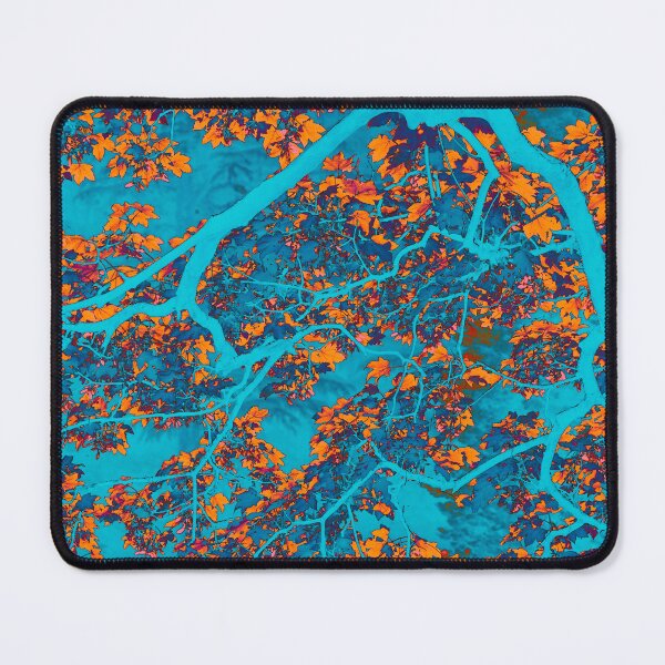 Item preview, Colourful blue and orange trees  designed and sold by steveball.