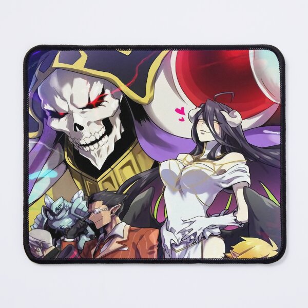  Anime Mouse pad Gaming Mouse pad Compatible Overlord Mouse pad  Large Mouse Pad Stitched Edge Mousepad Non Slip Rubber Base  (style19,60×35cm) : Office Products