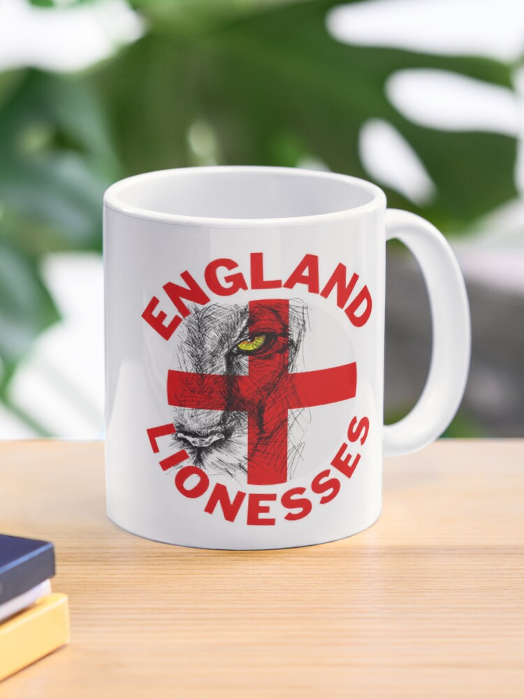 England Lionesses merchandise and mugs to celebrate Euro 2022