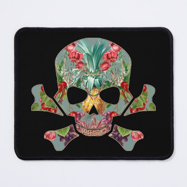 Item preview, Ornate Skull Filled With Vintage Flowers designed and sold by TrulyEpoque.