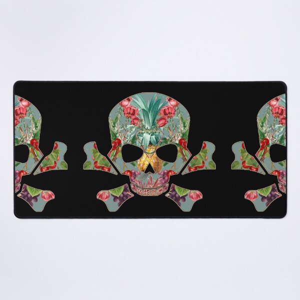 Item preview, Ornate Skull Filled With Vintage Flowers designed and sold by TrulyEpoque.