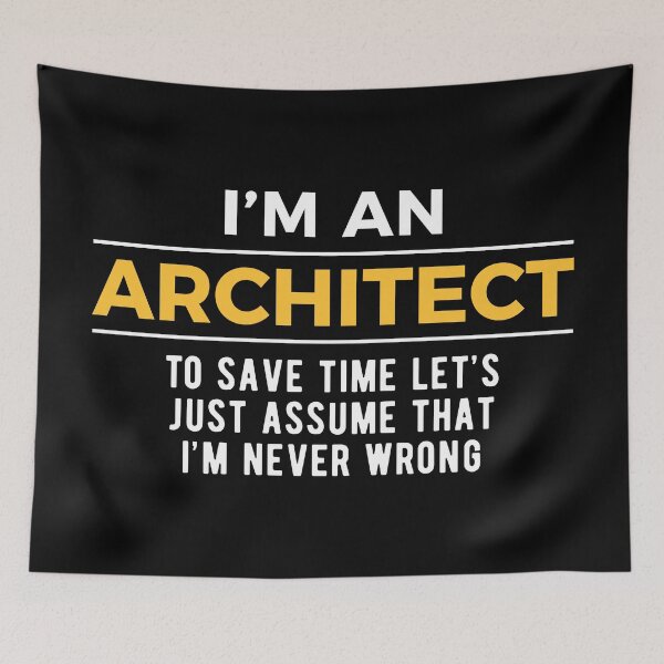 Item preview, Architect Architecture Witty designed and sold by NestaReign.