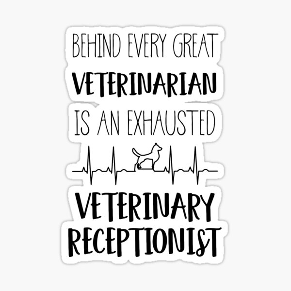 Item preview,  Exhausted Veterinary Receptionist T-shirt  designed and sold by ZANKELLO.