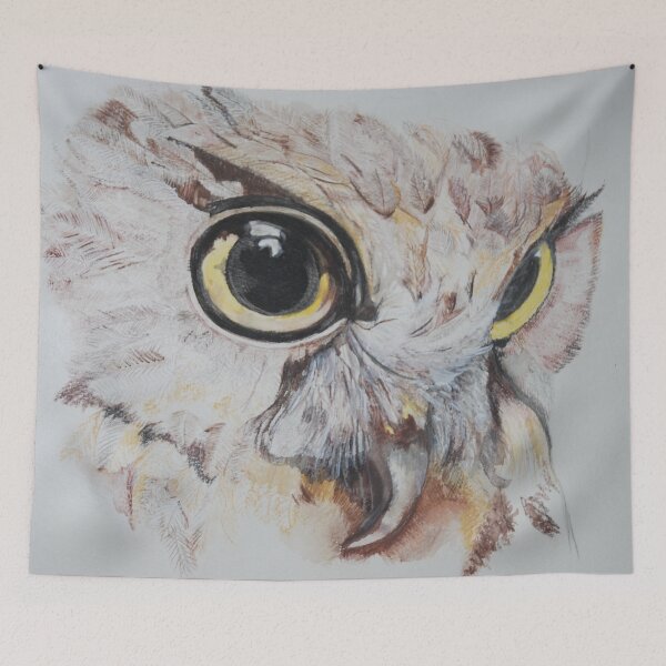 Item preview, New Zealand Morepork owl designed and sold by lizdomett.