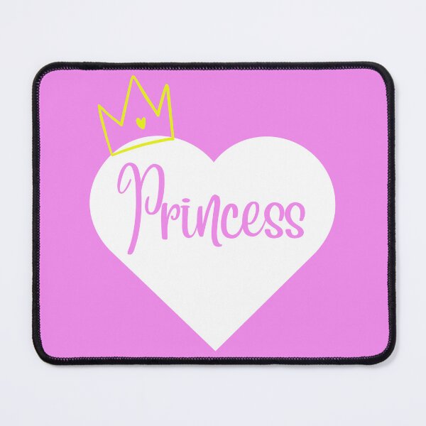 Item preview, Sissy Princess Heart Pink White and Yellow designed and sold by SISSY4SISSIES.
