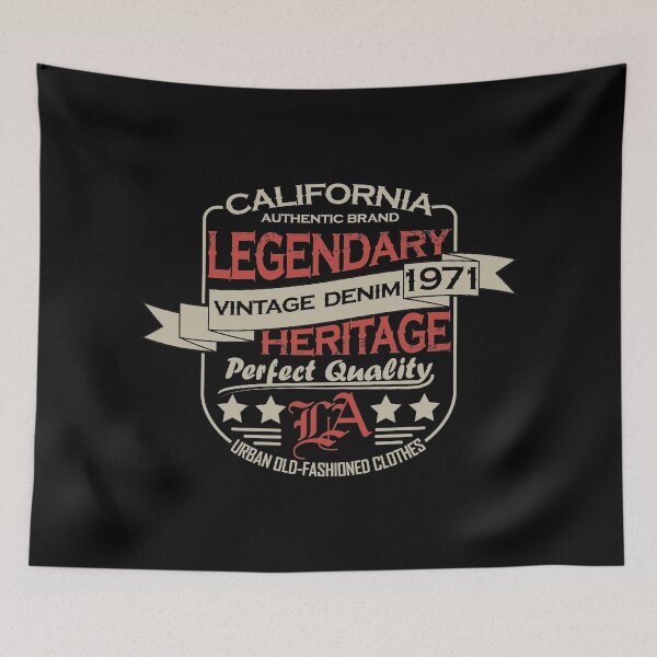 Item preview, California Vintage Denim Heritage Wear Clothing Authentic Branda designed and sold by Sunnyhova.