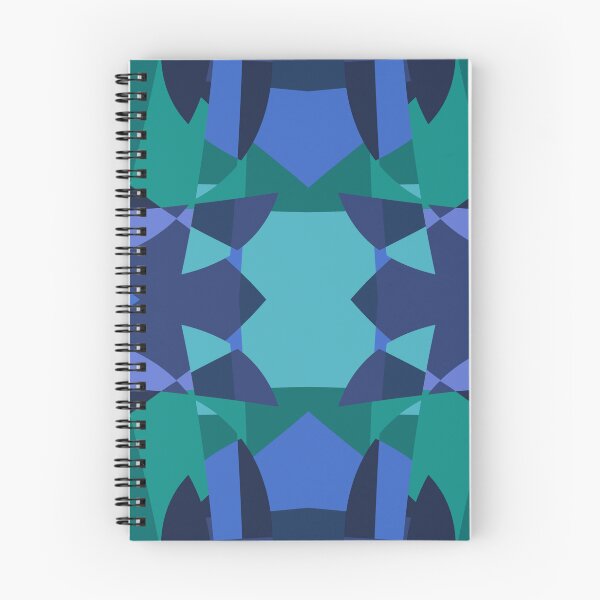 Item preview, Abstract Patchwork Shapes Angles Curves Triangles Navy Purple designed and sold by AraljanFusion.