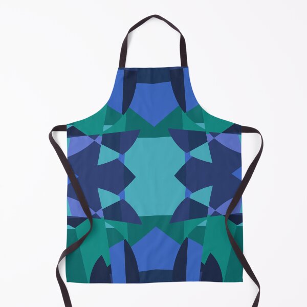 Item preview, Abstract Patchwork Shapes Angles Curves Triangles Navy Purple designed and sold by AraljanFusion.