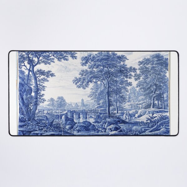 Item preview, Blue Italianate Scene designed and sold by SHappe.