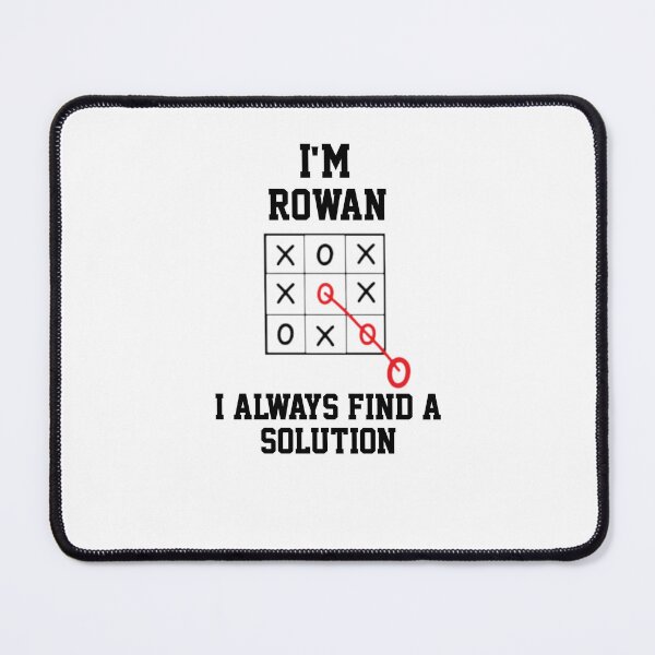 Item preview, Im Rowan I Always Find A Solution  designed and sold by Yay Design.