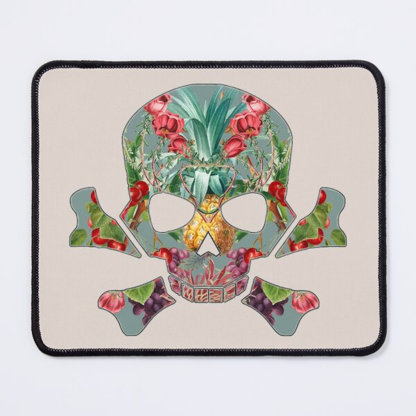 Item preview, Decorative Skull Filled With Vintage Flowers designed and sold by TrulyEpoque.