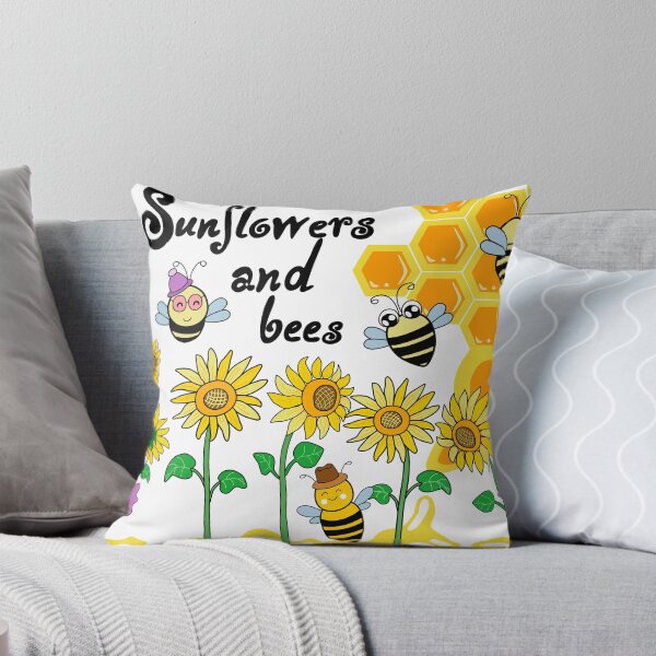 Item preview, Sunflower and bee designed and sold by Digital-art-au.