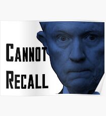 #SessionsHearing - Cannot Recall Poster