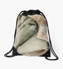 Something Fishy Here! - Les Dorades Royale Drawstring Bag