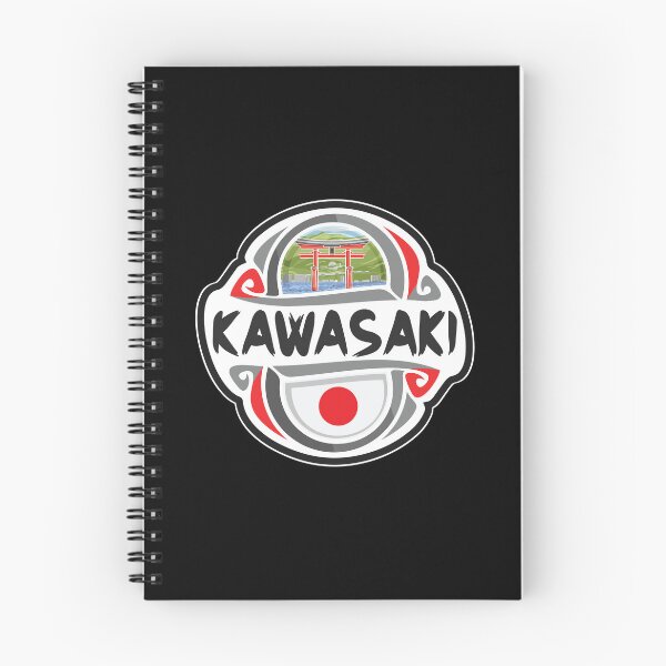 Item preview, Kawasaki Japan Flag Badge Travel Souvenir Stamp designed and sold by TeeHome.